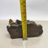  Tượng Quan Vũ Cưỡi Hổ Đồng Xưa Đẹp BKMECN-9761 