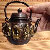  Ấm Đồng Bát Tiên Quá Hải Sưu Tầm BKMECN-9764 