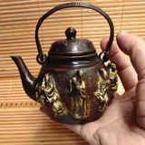 Ấm Đồng Bát Tiên Quá Hải Sưu Tầm BKMECN-9764 