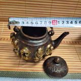  Ấm Đồng Bát Tiên Quá Hải Sưu Tầm BKMECN-9764 