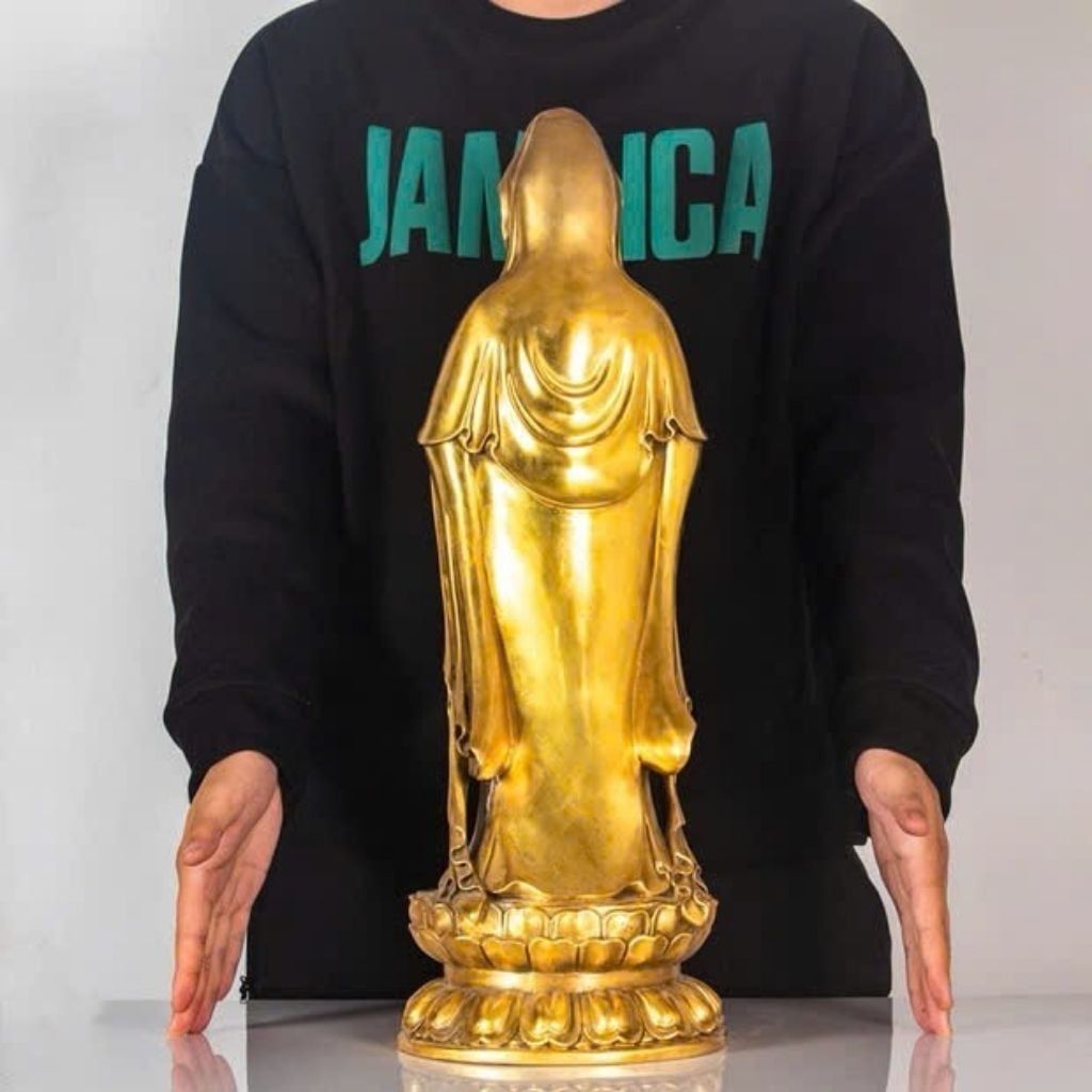  Tượng Đồng Quan Âm Bồ Tát Cao Cấp BKMECN-9768 