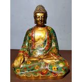  Tượng Phật Thích Ca Đồng Pháp Lam Cao Cấp BKMECN-9771 