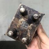  Lư Hương Đồng Mạ Bạc Họa Tiết Rồng Phong Thủy BKMECN-9784 