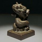  Ấn Đồng Rồng Cuốn Thủ Ấn Phong Thủy BKMECN-9792 