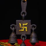  Chuông Gió Đồng Chữ Vạn Thủ Công Phong Thủy BKMECN-9793 