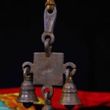  Chuông Gió Đồng Chữ Vạn Thủ Công Phong Thủy BKMECN-9793 