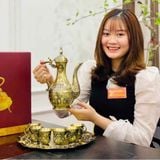  Bộ Ly Đồng Dát Vàng Kiểu Hoàng Gia BKMECN-9794 