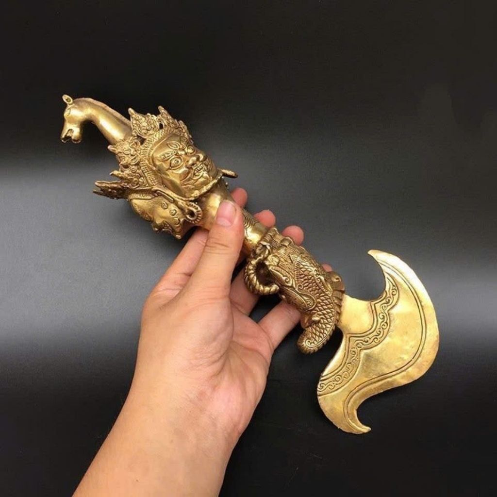  Rìu Đồng Trấn Trạch Phong Thủy Cao Cấp BKMECN-9803 
