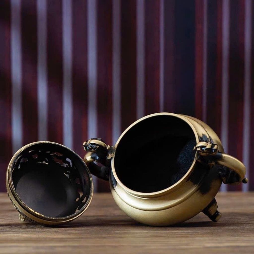  Xông Trầm Nghê Đồng 17cm BKMECN-9808 