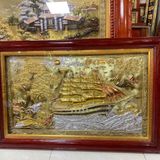 Tranh Đồng Phong Thủy Thuận Buồm Xuôi Gió 115cm BKMECN-9811 