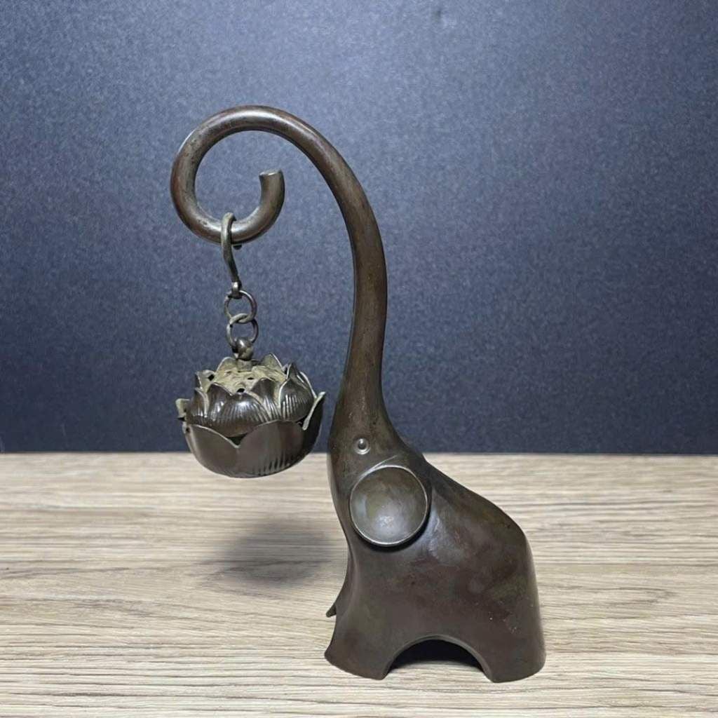  Lư Voi Sưu Tầm Đồng Phong Thủy Cao Cấp BKMECN-9814 