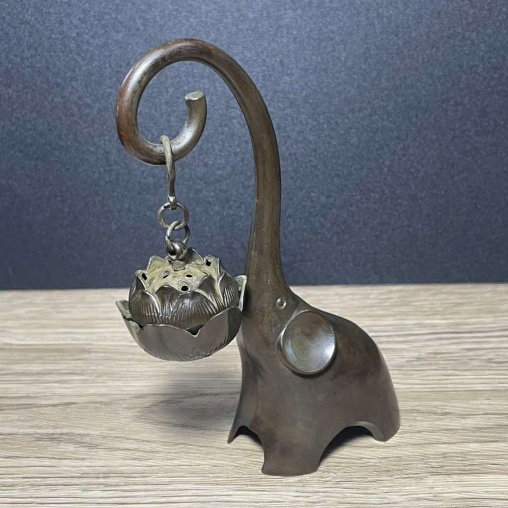  Lư Voi Sưu Tầm Đồng Phong Thủy Cao Cấp BKMECN-9814 