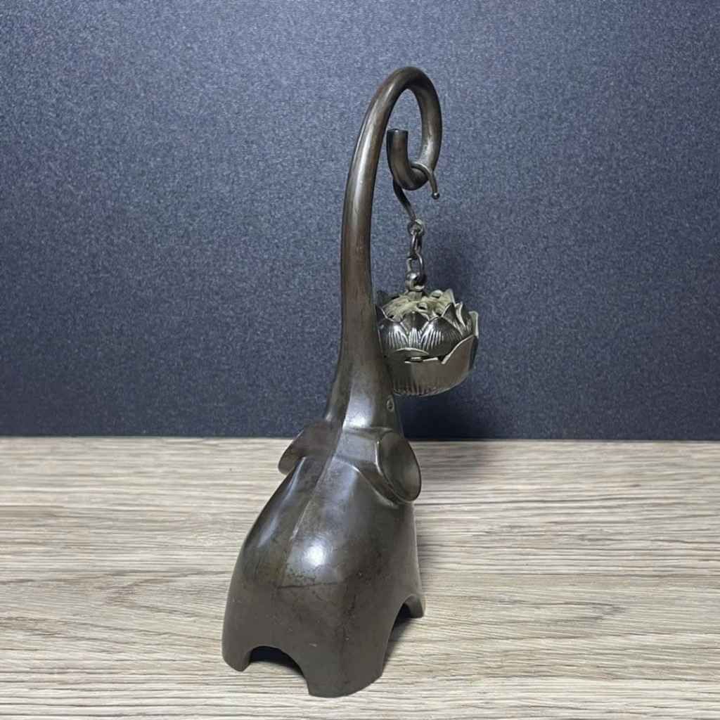  Lư Voi Sưu Tầm Đồng Phong Thủy Cao Cấp BKMECN-9814 