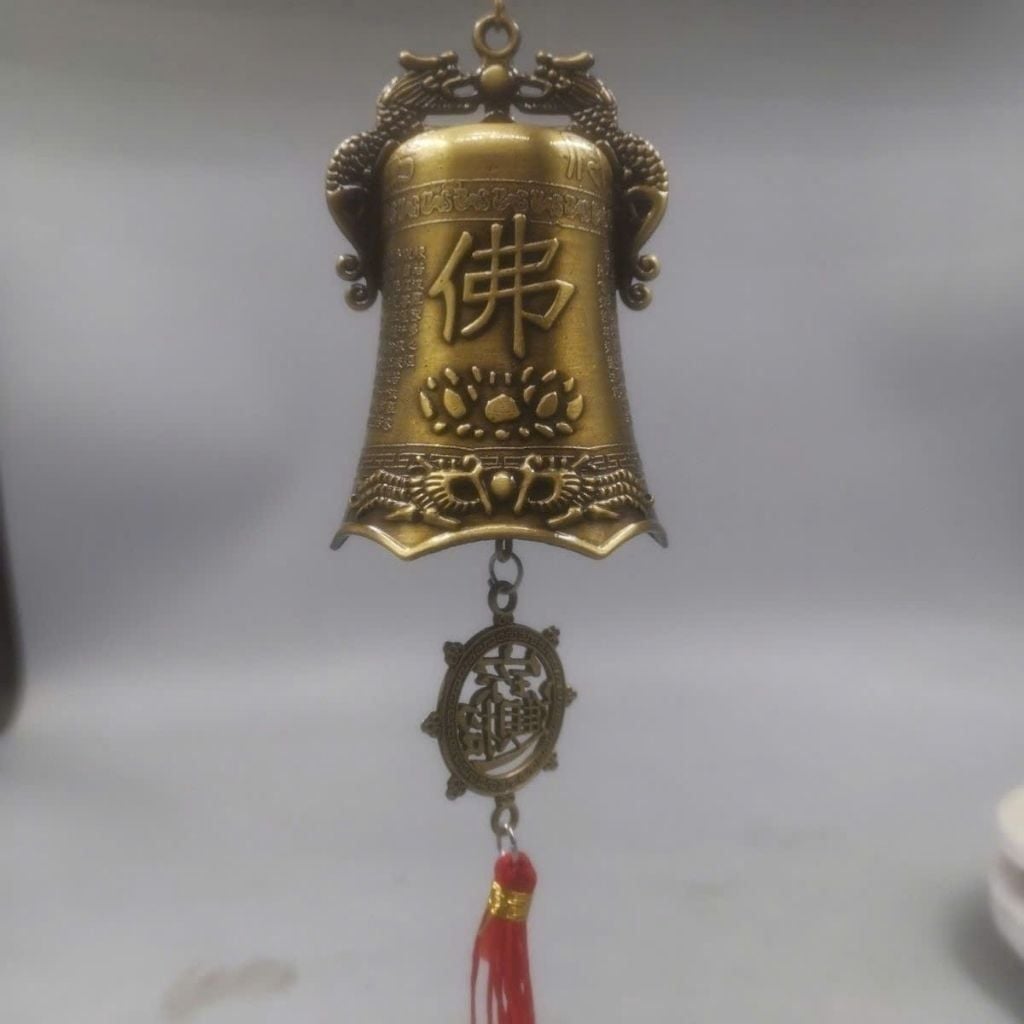  Chuông Đồng Xưa Sưu Tầm Cao 8cm BKMECN-9820 