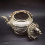  Ấm Rồng Bạc Xưa Sưu Tầm Cao Cấp BKMECN-9825 