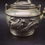  Ấm Rồng Bạc Xưa Sưu Tầm Cao Cấp BKMECN-9825 