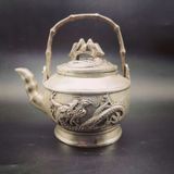  Ấm Rồng Bạc Xưa Sưu Tầm Cao Cấp BKMECN-9825 