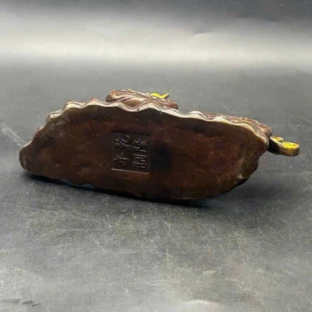  Tượng Nghê Đồng Mạ Vàng Chân Tiền Sưu Tầm BKMECN-9830 