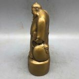  Tượng Đồng Quản Gia Giữ Tiền Vàng Sưu Tầm BKMECN-9831 