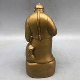  Tượng Đồng Quản Gia Giữ Tiền Vàng Sưu Tầm BKMECN-9831 