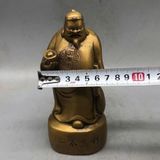  Tượng Đồng Quản Gia Giữ Tiền Vàng Sưu Tầm BKMECN-9831 