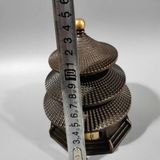  Tháp Đồng Sưu Tầm 3 Tầng Cao 15cm BKMECN-9844 
