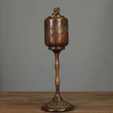  Xông Trầm Hương Đồng Chữ Phúc Lộc Sưu Tầm BKMECN-9856 