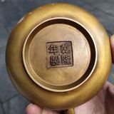  Ấm Trà Cụ Thọ Sưu Tầm Đồng Vàng  BKMECN-9858 