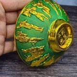  Bát Đồng Mạ Vàng Chạm Bách Nhi Sưu Tầm BKMECN-9860 