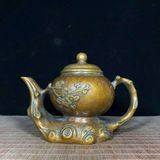  Ấm Trà Đồng Hoa Mai Sưu Tầm BKMECN-9865 