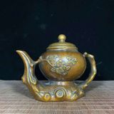  Ấm Trà Đồng Hoa Mai Sưu Tầm BKMECN-9865 