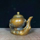  Ấm Trà Đồng Hoa Mai Sưu Tầm BKMECN-9865 