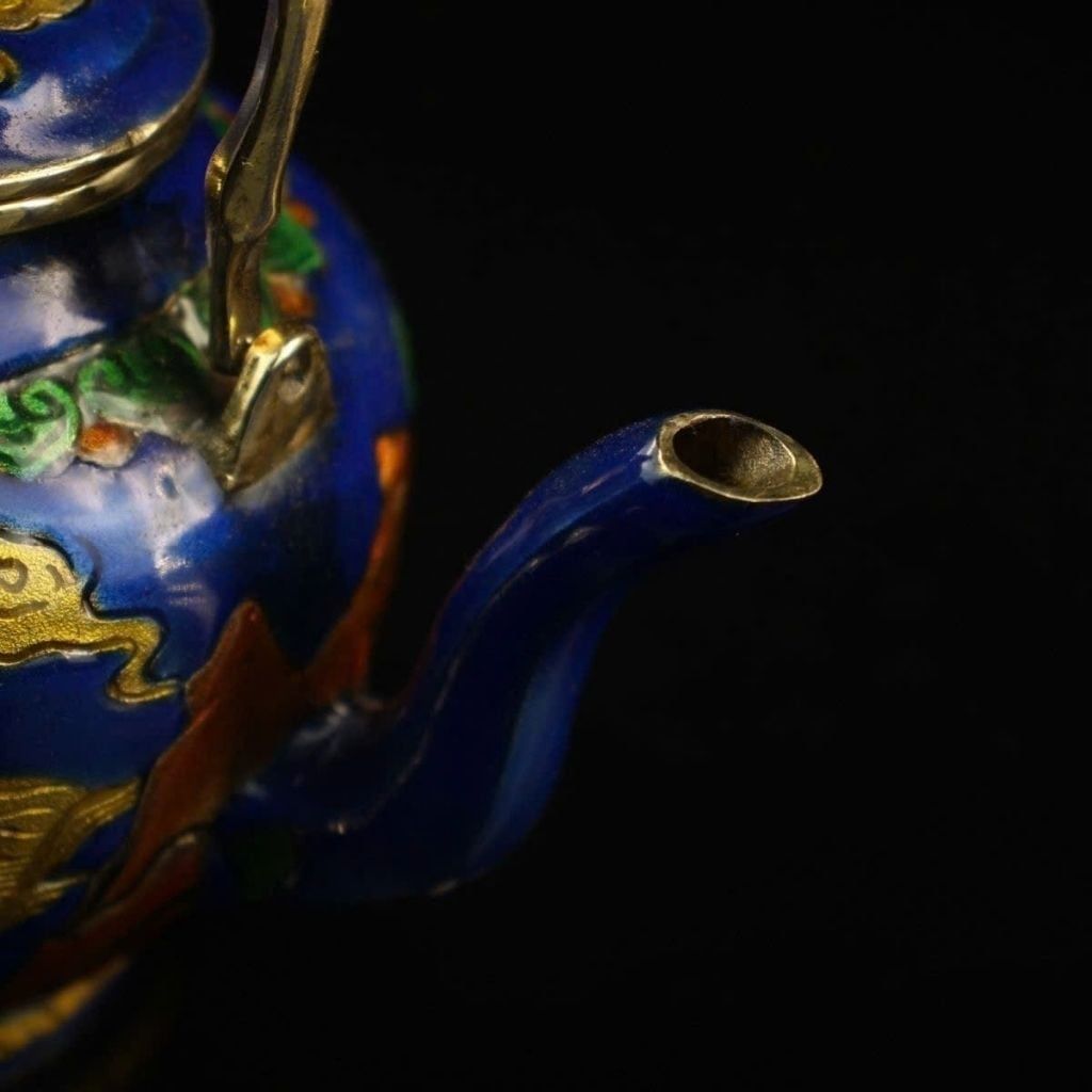  Ấm Đồng Pháp Lam Cao Cấp BKMECN-9867 