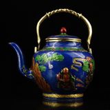  Ấm Đồng Pháp Lam Cao Cấp BKMECN-9867 