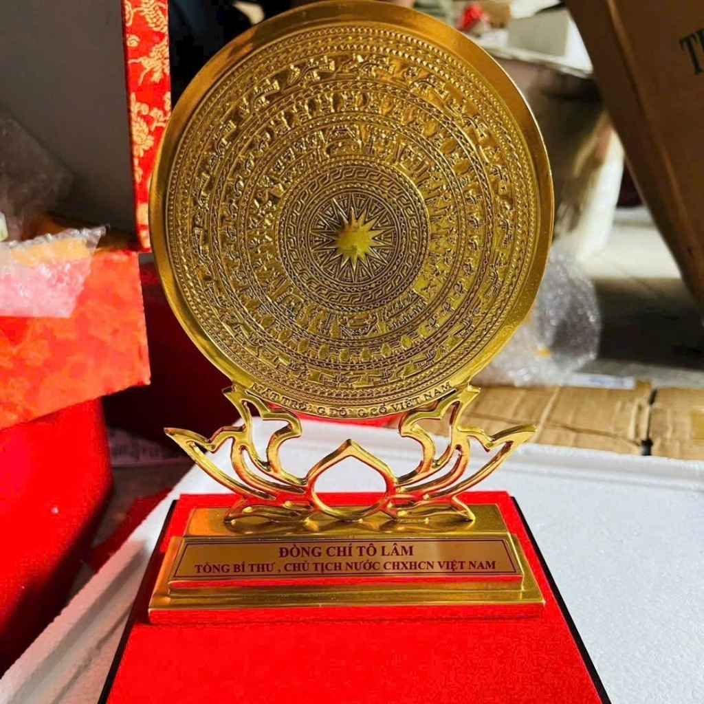  Mặt Trống Đồng in Tổng Bí Thư Chủ Tịch Nước Tô Lâm BKMECN-9876 