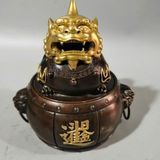  Lư Tỳ Hưu Đồng Thau Cao 12cm BKMECN-9894 