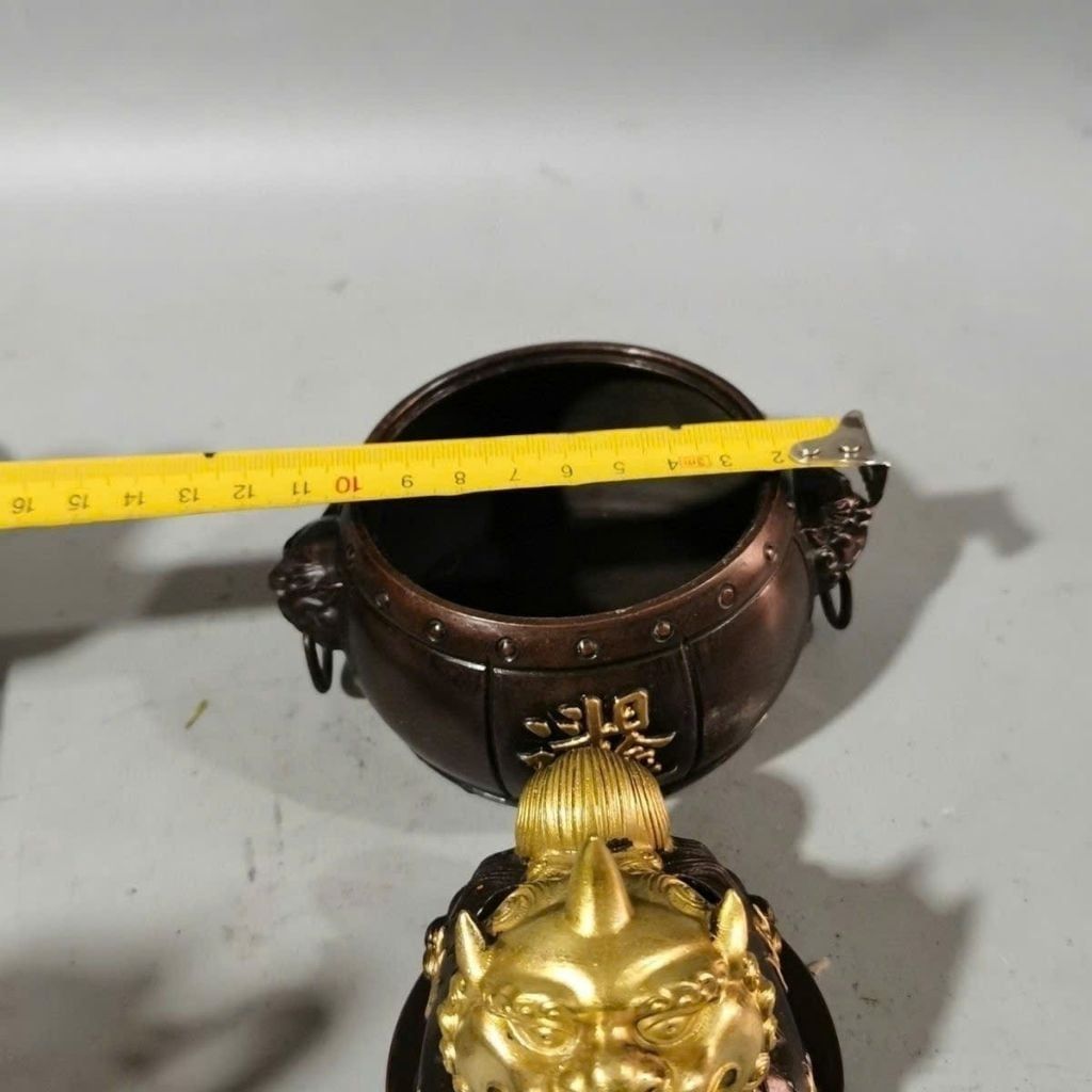  Lư Tỳ Hưu Đồng Thau Cao 12cm BKMECN-9894 