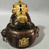  Lư Tỳ Hưu Đồng Thau Cao 12cm BKMECN-9894 