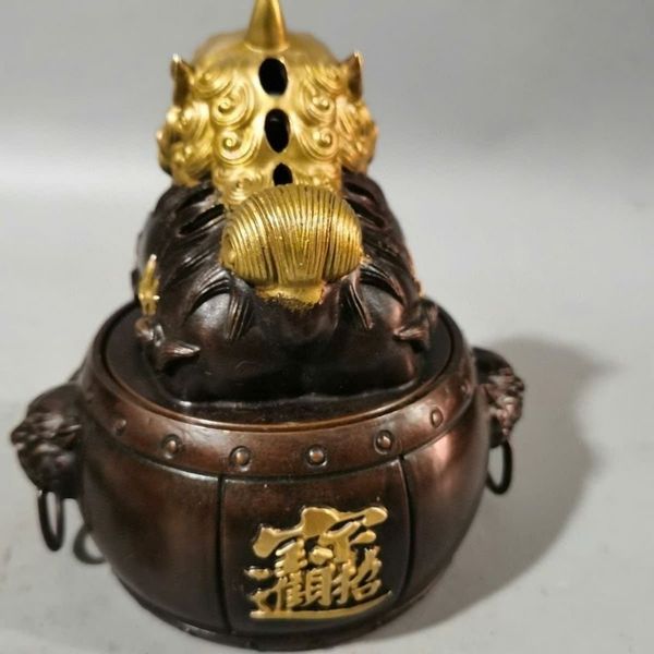  Lư Tỳ Hưu Đồng Thau Cao 12cm BKMECN-9894 