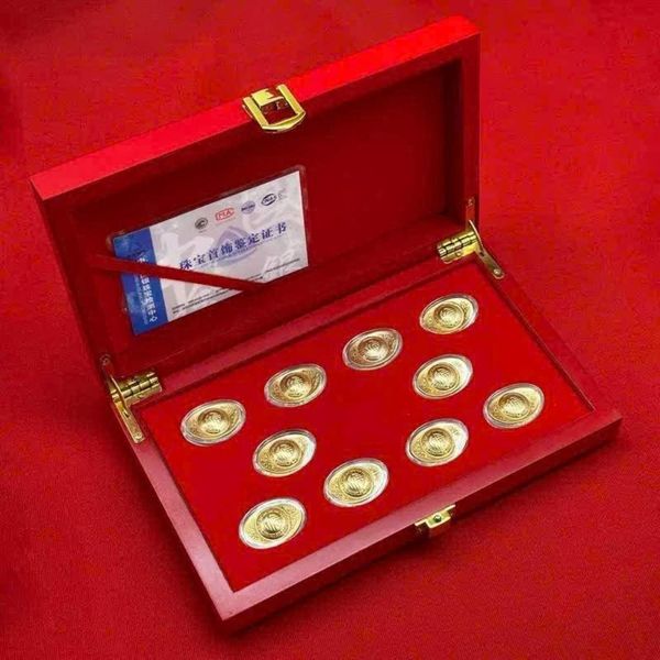  Thỏi Vàng Tài Lộc 12 Cái Cao Cấp BKMECN-9895 