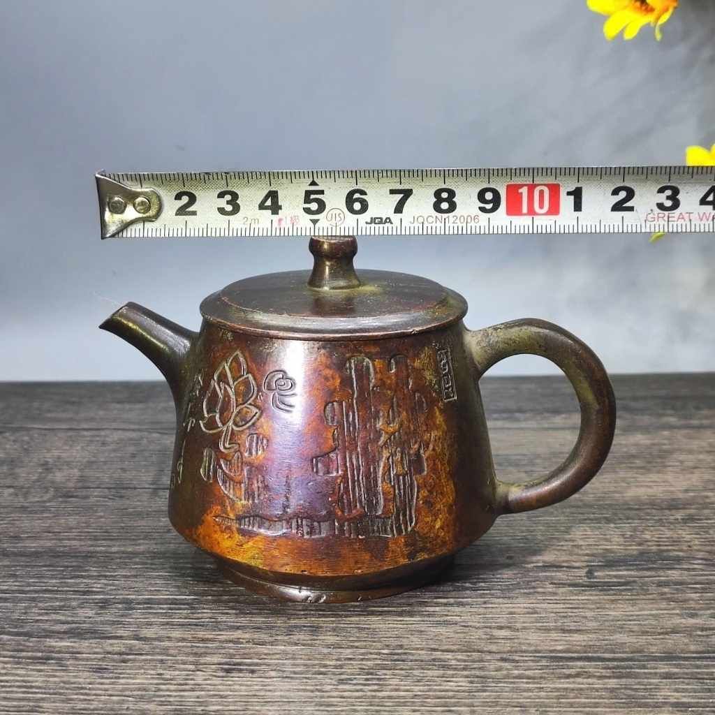  Ấm Sen Đồng Sưu Tầm Cao 8cm BKMECN-9898 