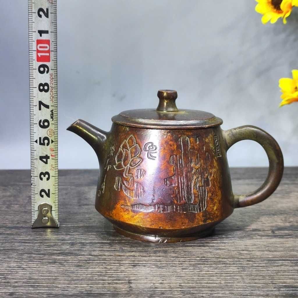  Ấm Sen Đồng Sưu Tầm Cao 8cm BKMECN-9898 