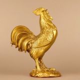  Tượng Gà Trống Đồng Vàng Đại Cát Kim Kê Tài Lộc BKMECN-9904 