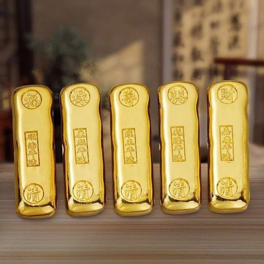  Bộ 5 Thỏi Vàng Kim Bảo Chiêu Tài Tiến Bảo BKMECN-9909 