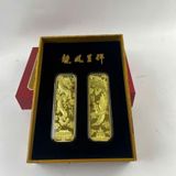  Cặp Khối Vàng Lưu Niệm Long Phụng Sum Vầy Tài Lộc BKMECN-9910 