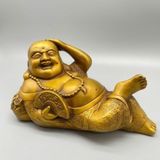  Tượng Di Lặc Đồng Vàng Nằm Sưu Tầm Đẳng Cấp BKMECN-9942 
