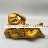  Tượng Di Lặc Đồng Vàng Nằm Sưu Tầm Đẳng Cấp BKMECN-9942 
