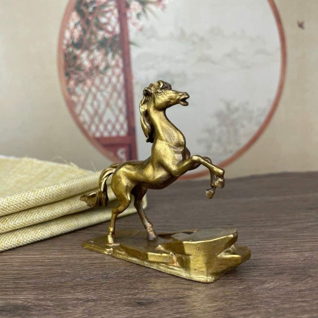  Tượng Ngựa Đồng Mã Đáo Thành Công Sưu Tầm BKMECN-9947 