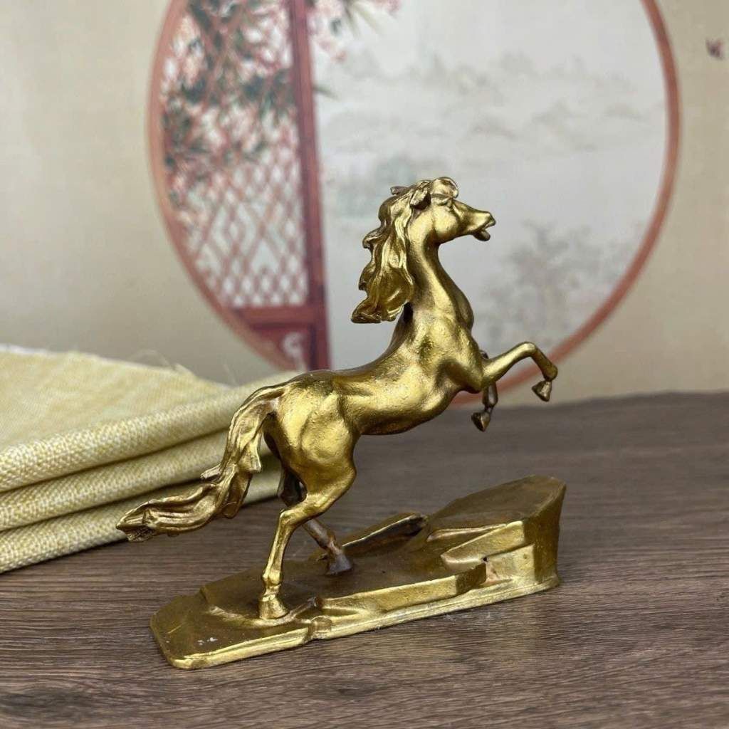  Tượng Ngựa Đồng Mã Đáo Thành Công Sưu Tầm BKMECN-9947 