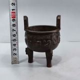  Lư Xông Trầm Đồng Tam Túc Chạm Linh Vật BKMECN-9968 